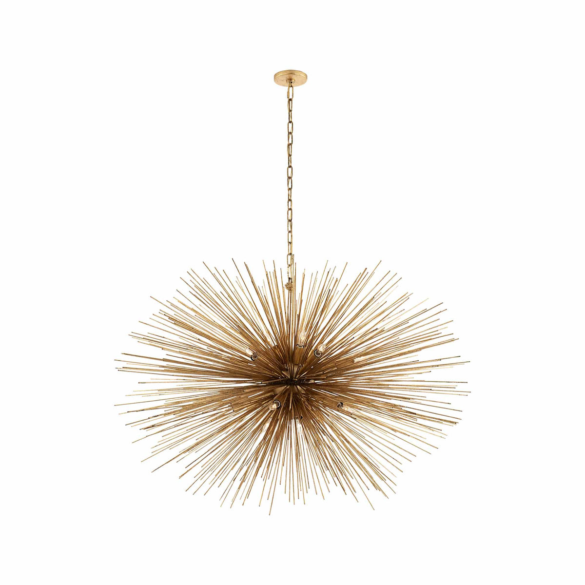 Strada Chandelier in Oval/Gild (Large).