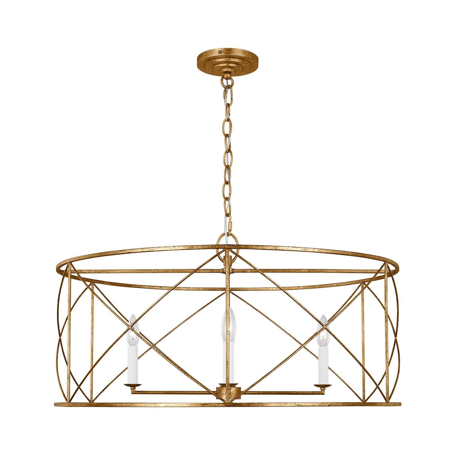 Beatrix Pendant Light in Antique Gild (X-Large).