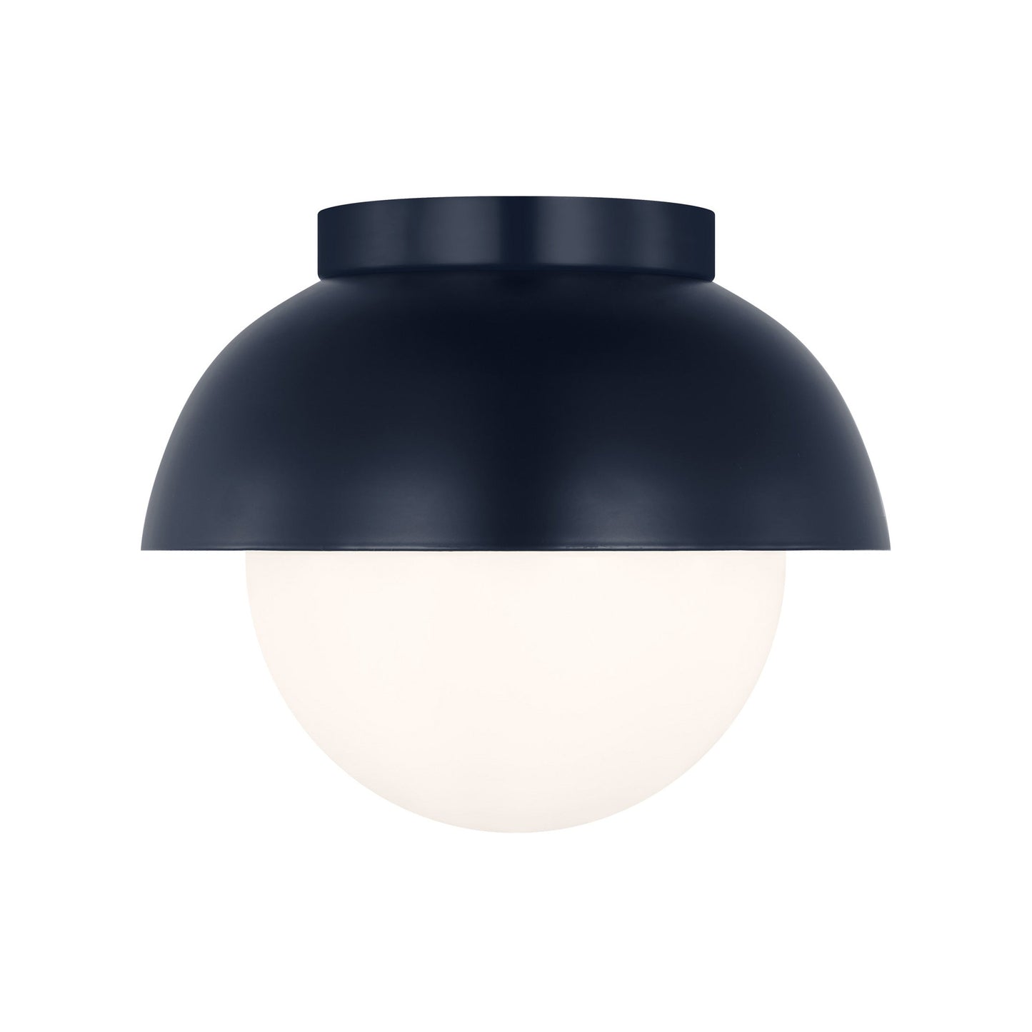 Hyde Flush Mount Ceiling Light in Navy.