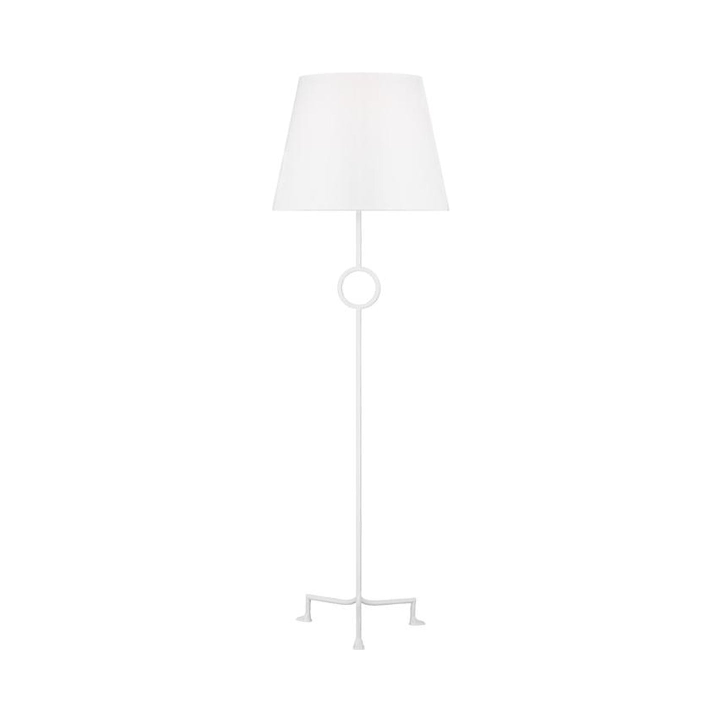 Montour Floor Lamp in Matte White.
