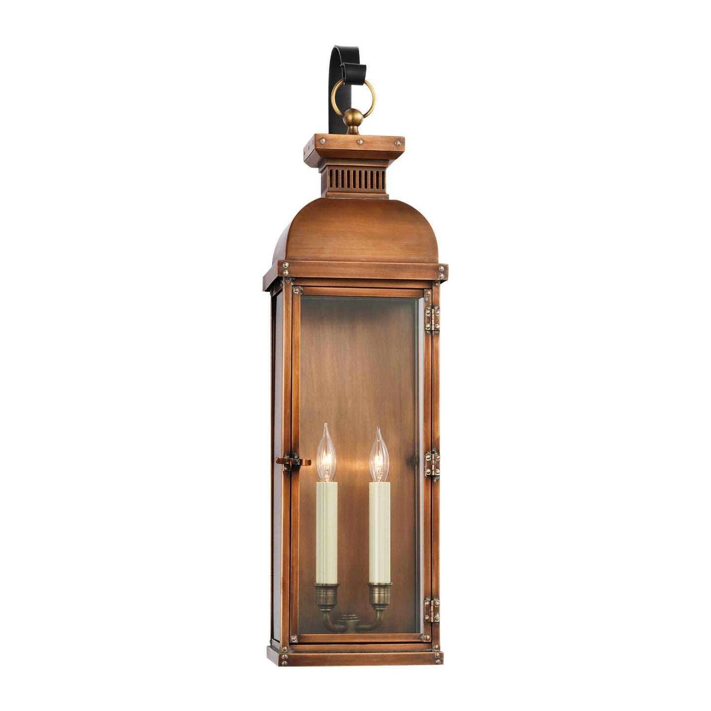 Suffork Scroll Arm Outdoor Wall Light (Tall).