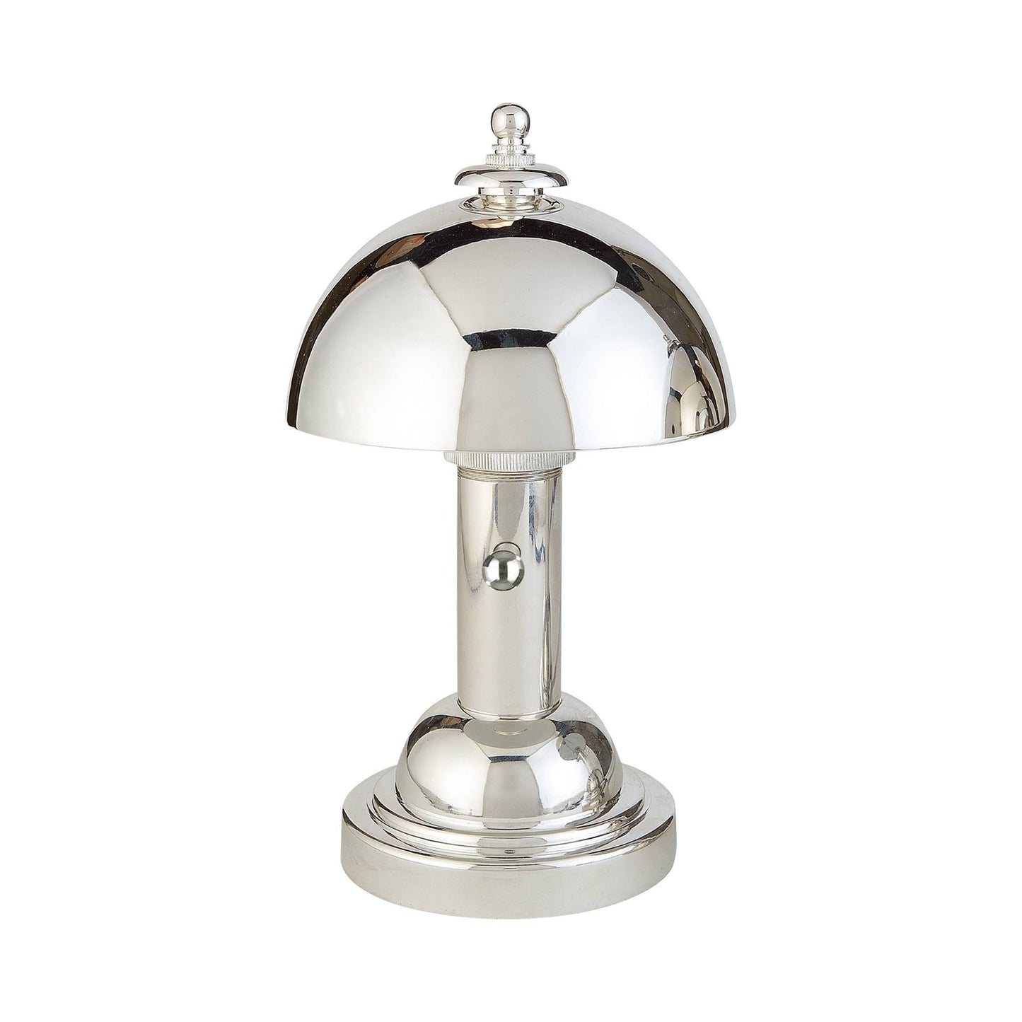 Totie Task Lamp in Polished Nickel.