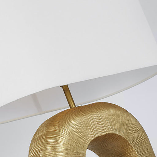 Utopia Combed Console LED Table Lamp in Detail.