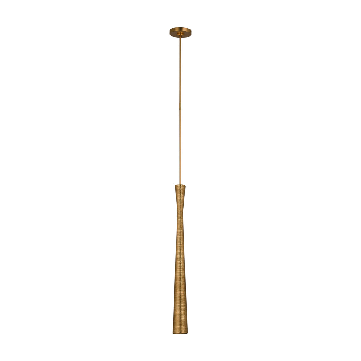 Utopia Pendant Light in Gild/Gild (Tall).