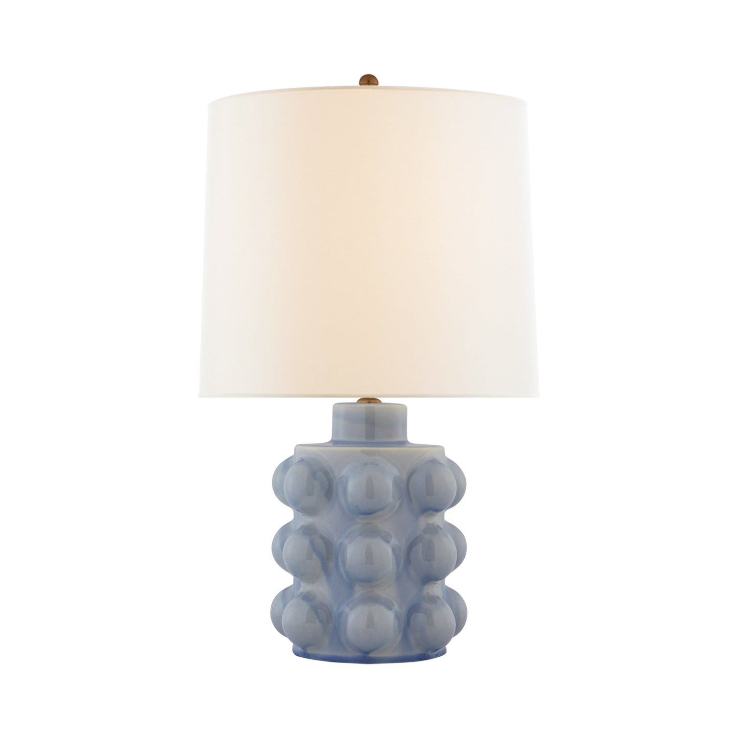 Vedra Table Lamp in Polar Blue Crackle (Medium).