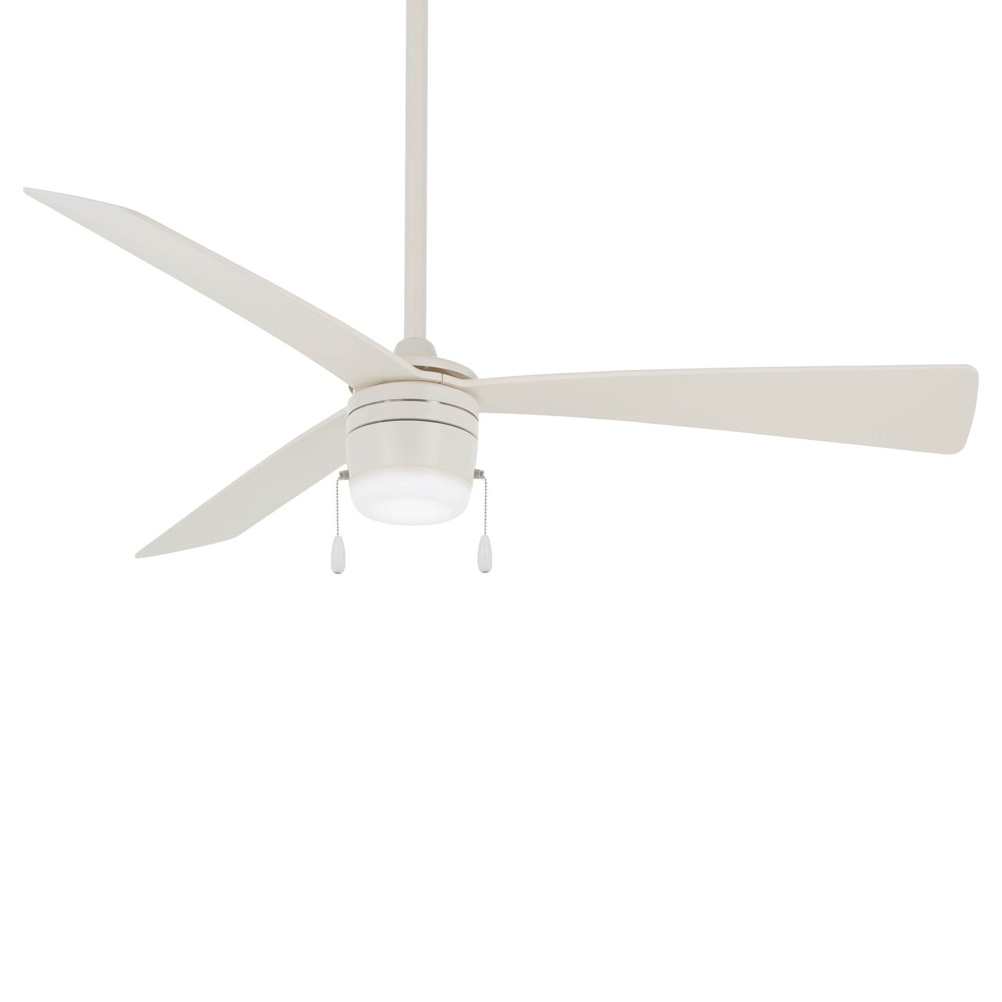 Vital LED Ceiling Fan in Flat White.