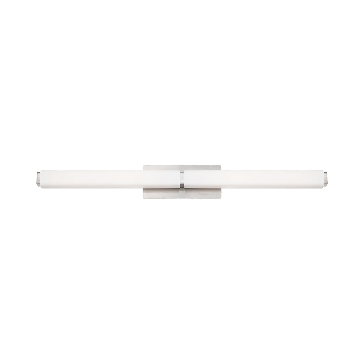 Vogue LED Bath Vanity Light in Brushed Nickel (39-Inch).