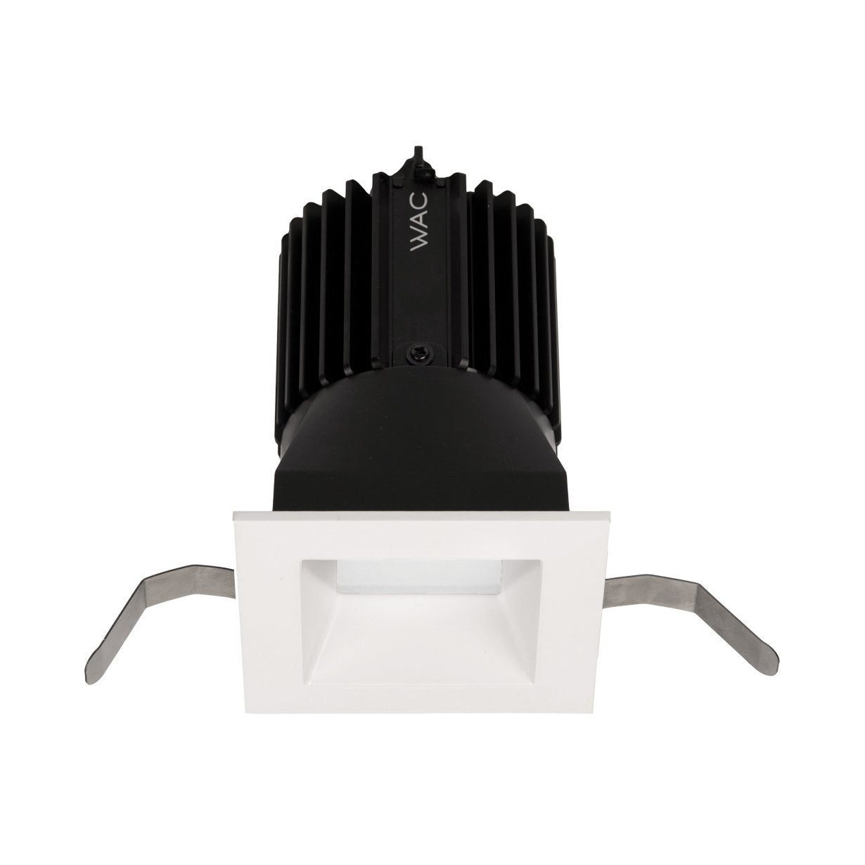 Volta 2 Inch Square Downlight LED Recessed Trim in Haze.