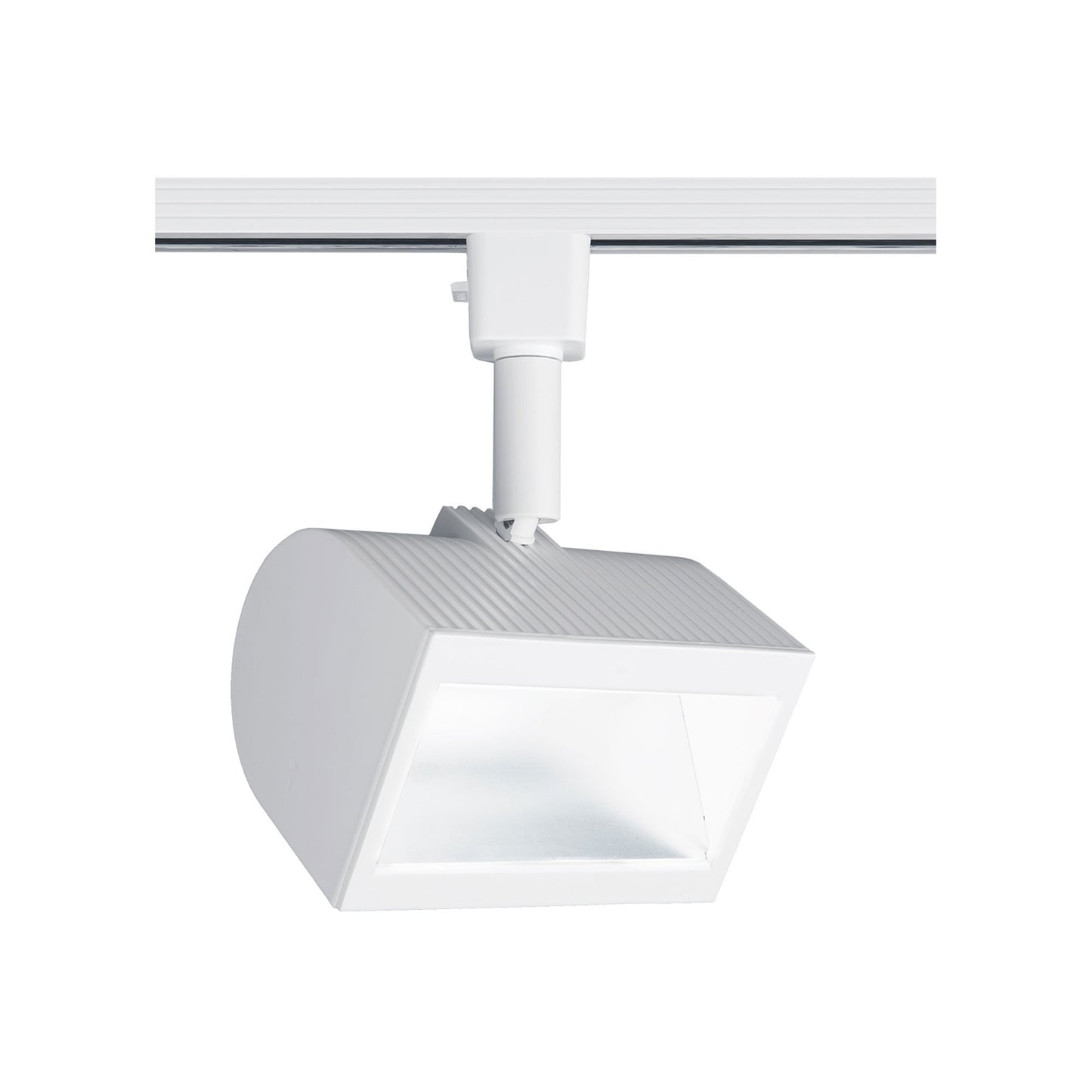 Wall Wash LED Track Head in White.