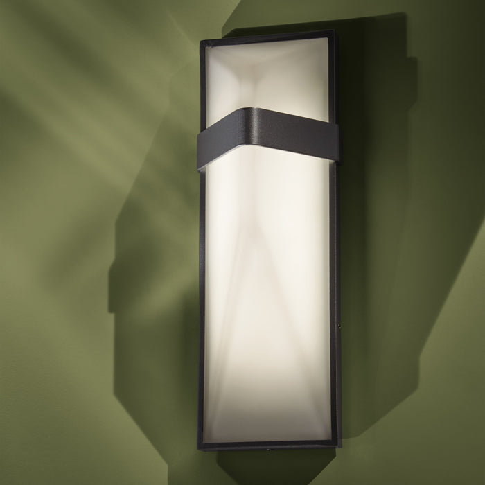 Wedge Outdoor LED Wall Light in Detail.