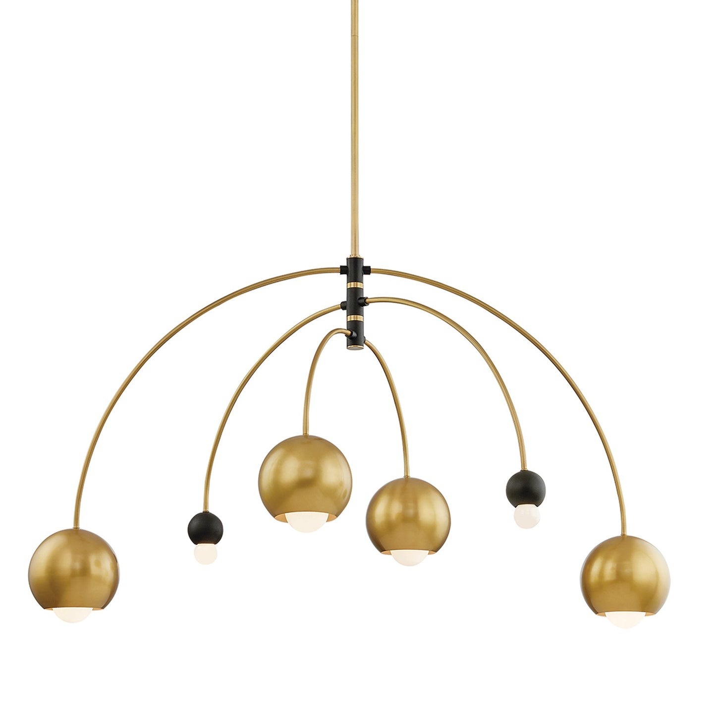 Willow Chandelier in Detail.