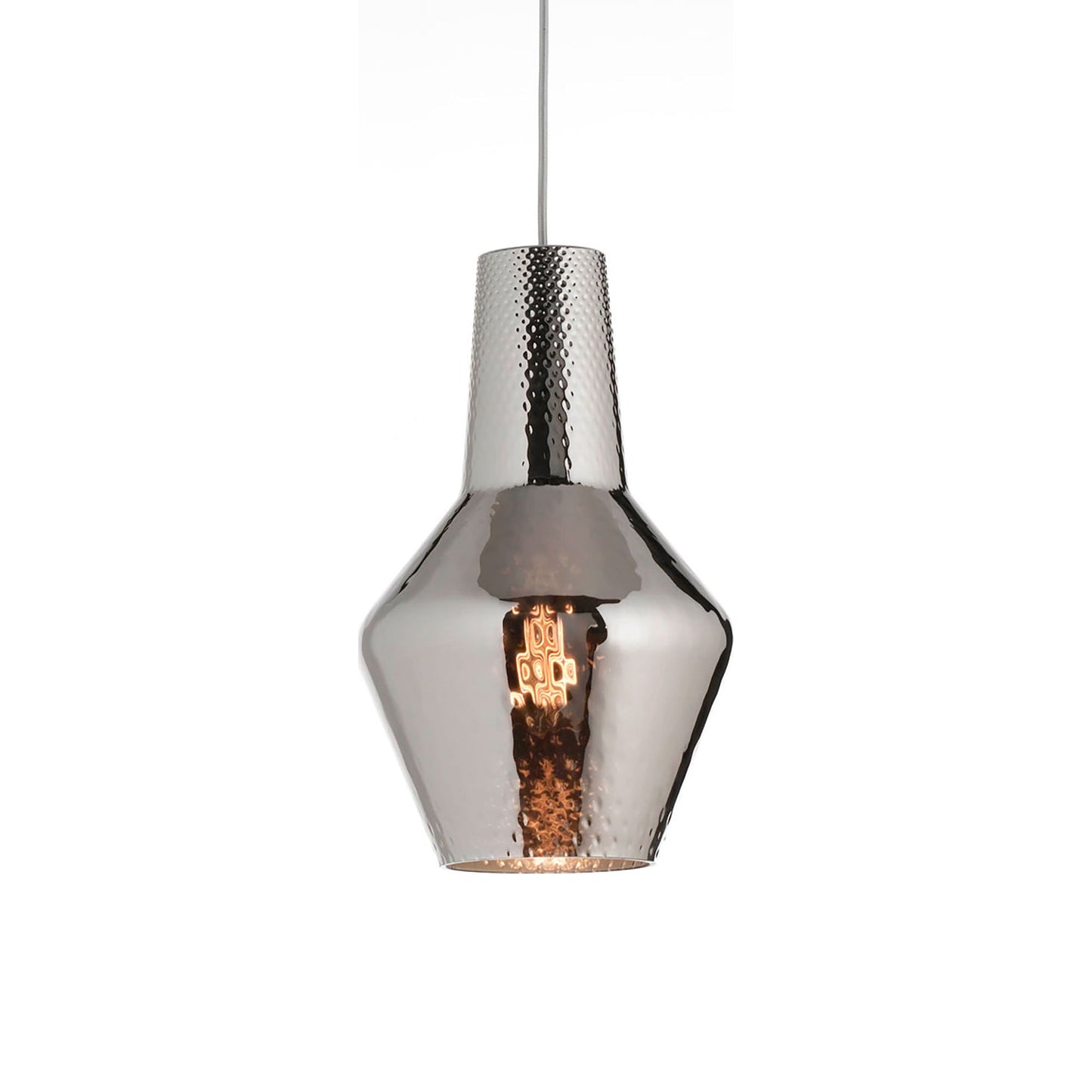 Romeo Pendant Light in Silver.