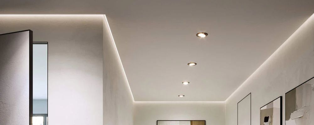 recessed light by dals in a hallway