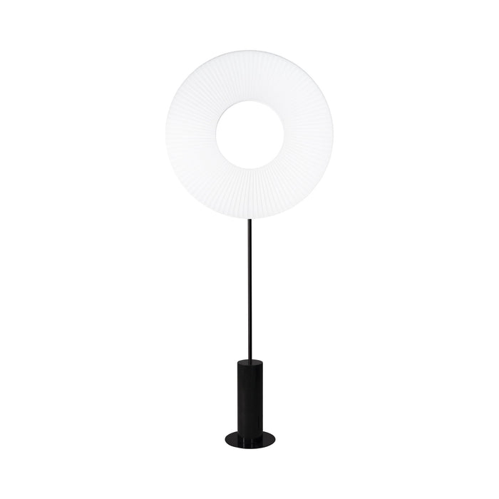 Iris LED Floor Lamp in Black (Large).