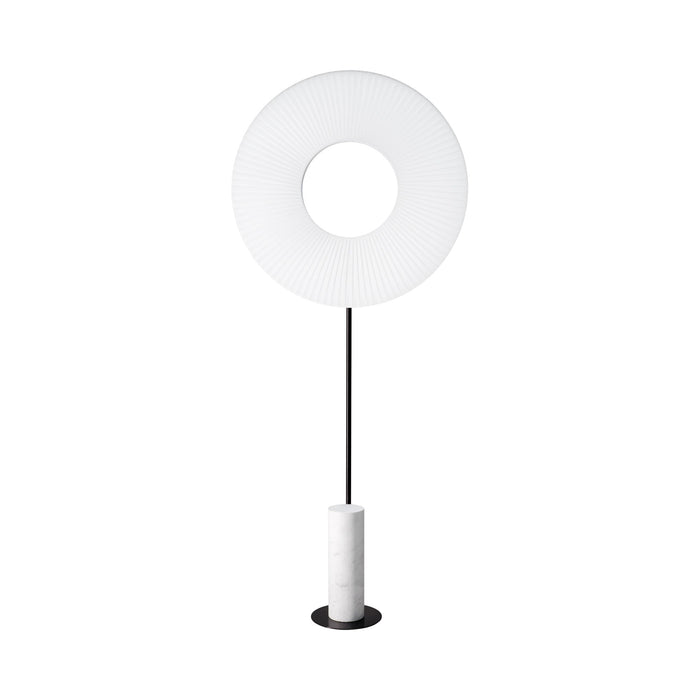 Iris LED Floor Lamp in White (Large).