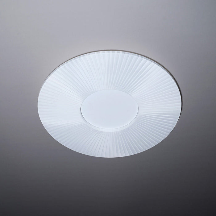 Iris LED Flush Mount Ceiling Light in Detail.