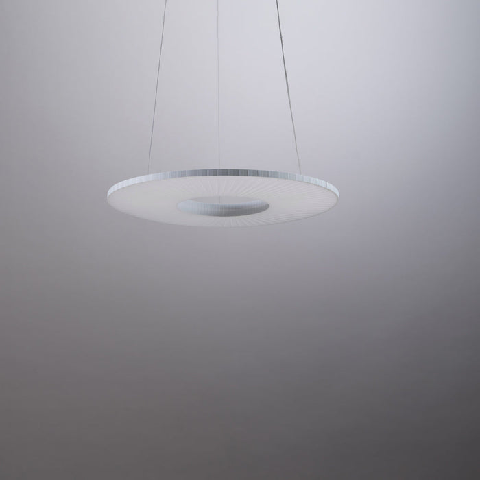 Iris LED Horizontal Pendant Light in Detail.