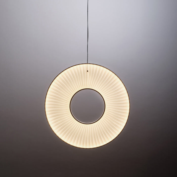 Iris LED Pendant Light in Detail.