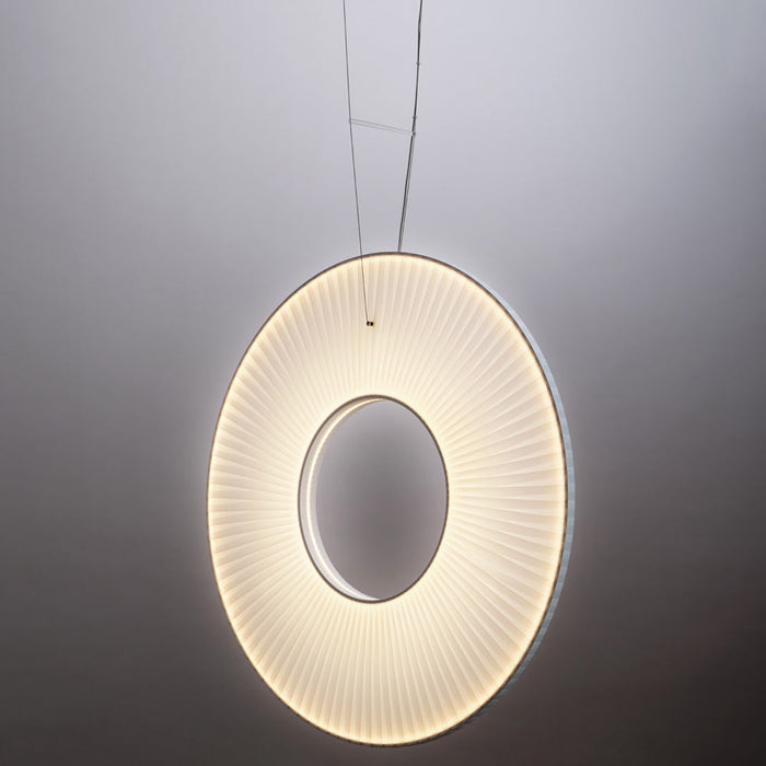 Iris LED Pendant Light in Detail.