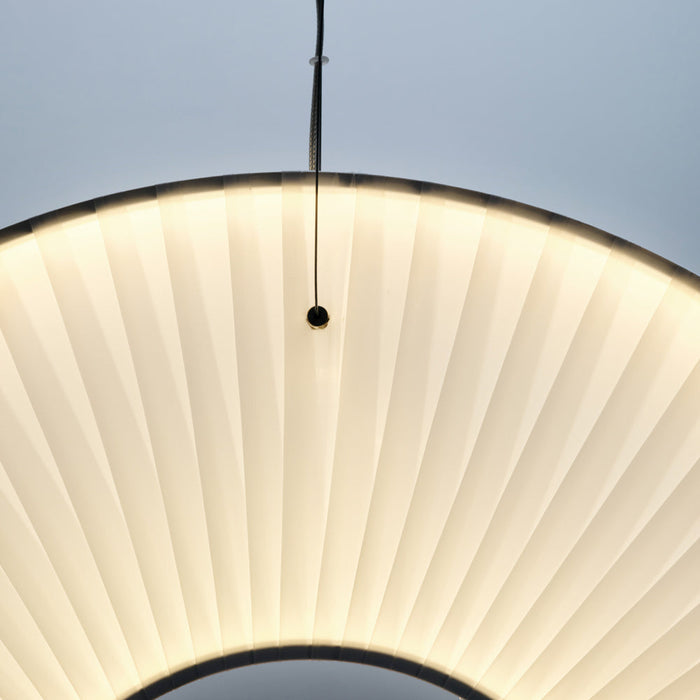 Iris LED Pendant Light in Detail.