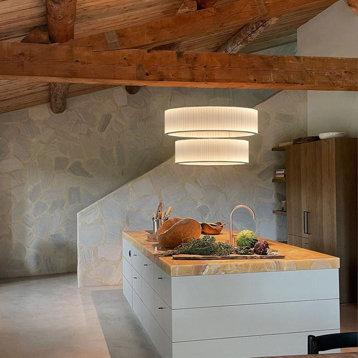 Ronde LED Pendant Light in kitchen.