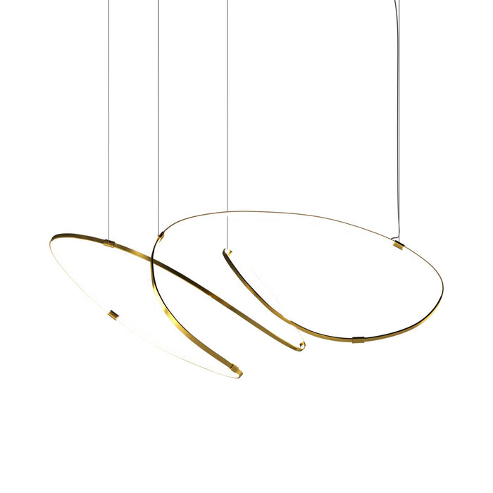 Zigouzi LED Pendant Light in Gold (Small).