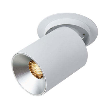 Arc LED Spot Light in Sand White/Silver.