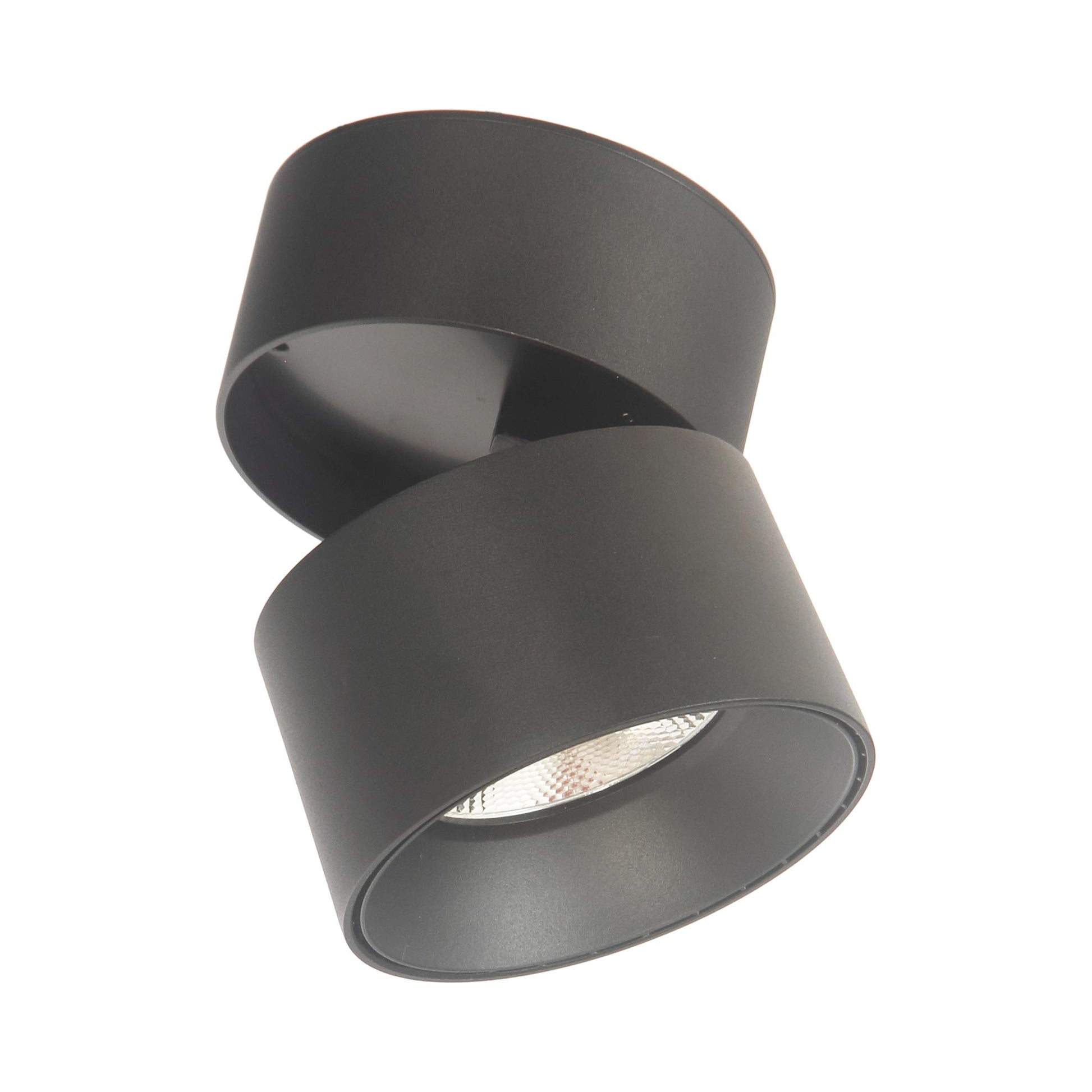 Arc Rotate LED Spot Light in Matte Black.