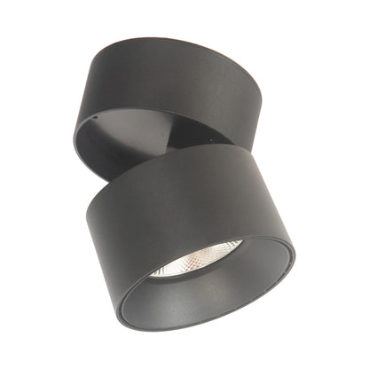 Arc Rotate LED Spot Light in Matte Black.
