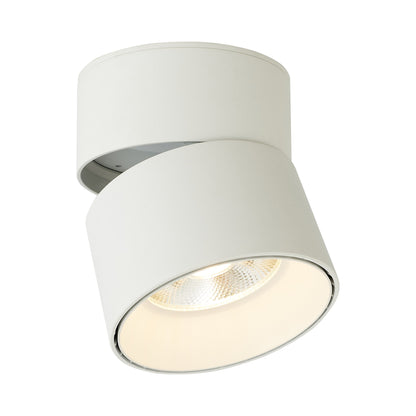 Arc Rotate LED Spot Light in Matte White.