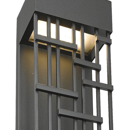 Aspen Outdoor LED Wall Light in Detail.