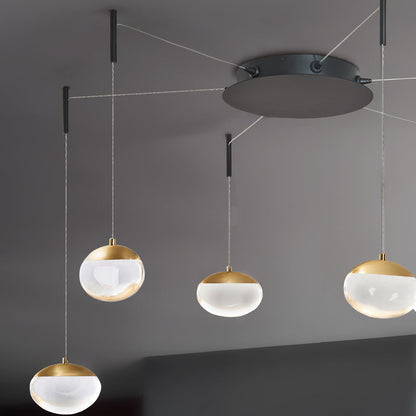 Athena LED Chandelier in Detail.