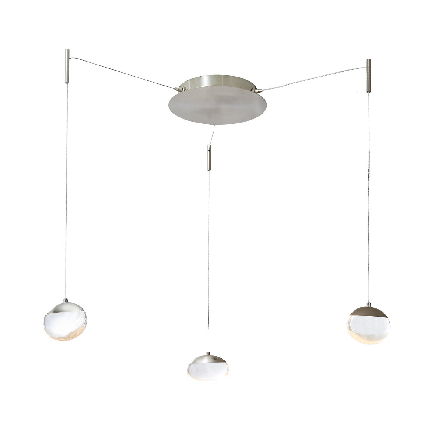 Athena LED Chandelier in Detail.