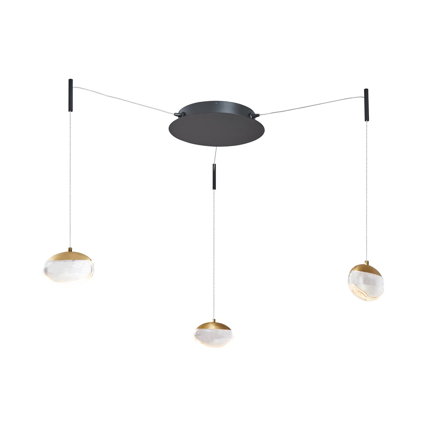 Athena LED Chandelier in Detail.