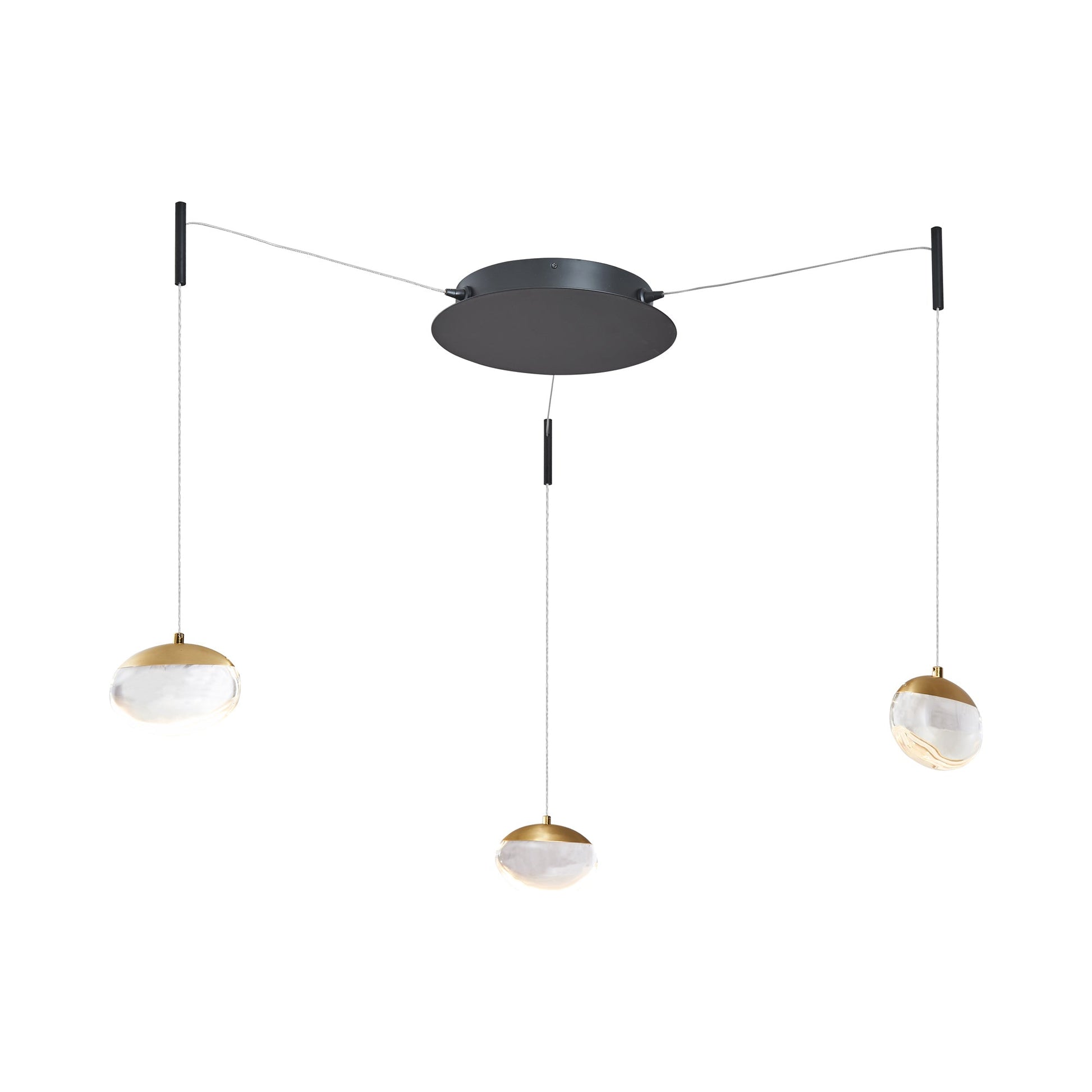 Athena LED Chandelier in Detail.