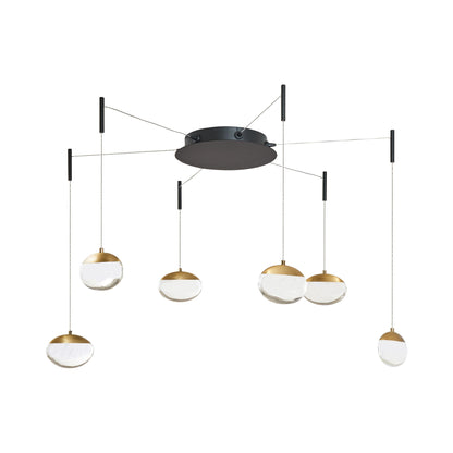 Athena LED Chandelier in Detail.