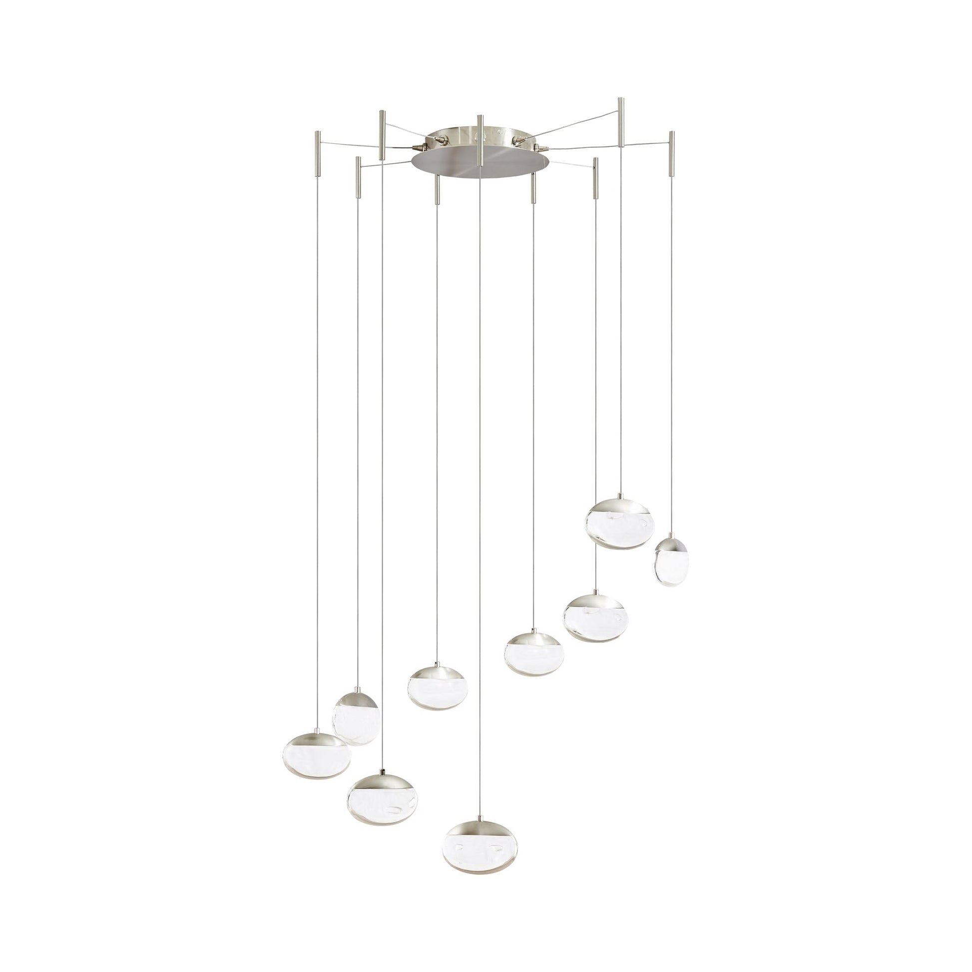 Athena LED Chandelier in Detail.