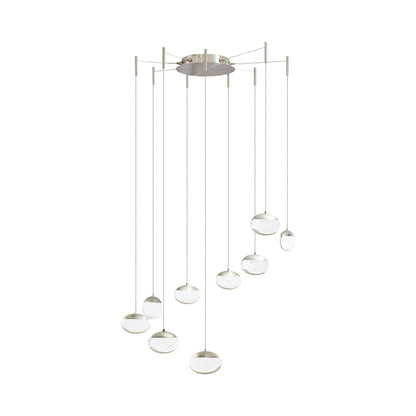 Athena LED Chandelier in Detail.