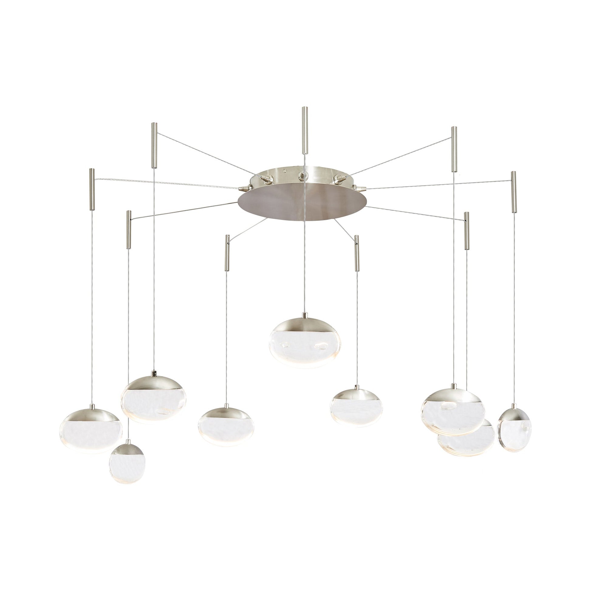 Athena LED Chandelier in Detail.