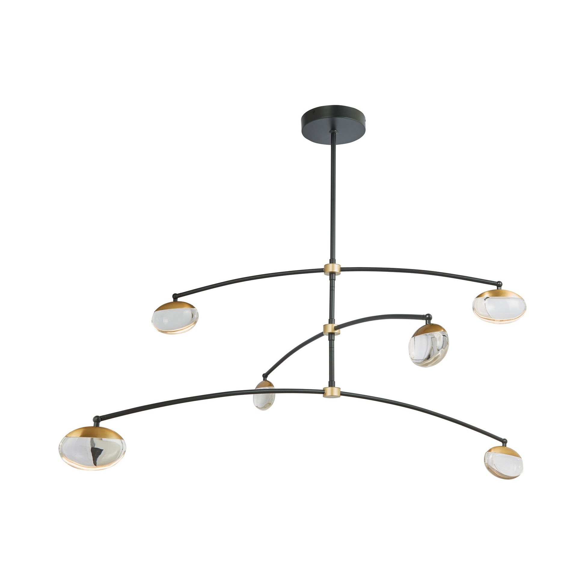 Athena Teardrop LED Chandelier (6-Light).