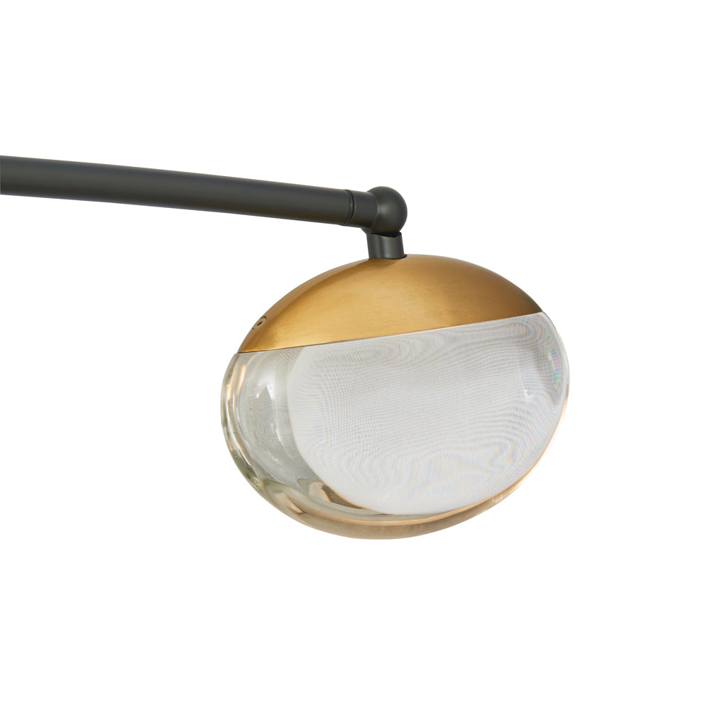 Athena Teardrop LED Chandelier in Detail.