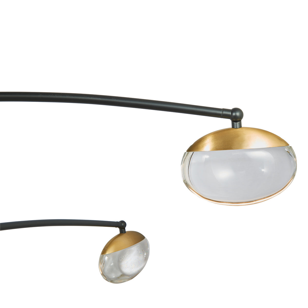 Athena Teardrop LED Chandelier in Detail.