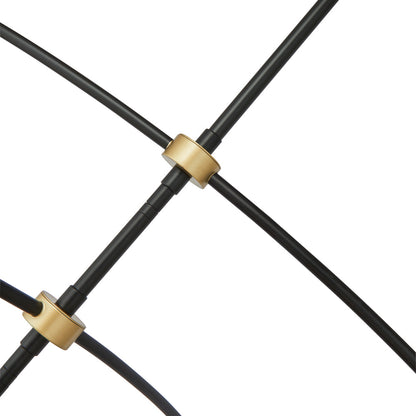 Athena Teardrop LED Chandelier in Detail.