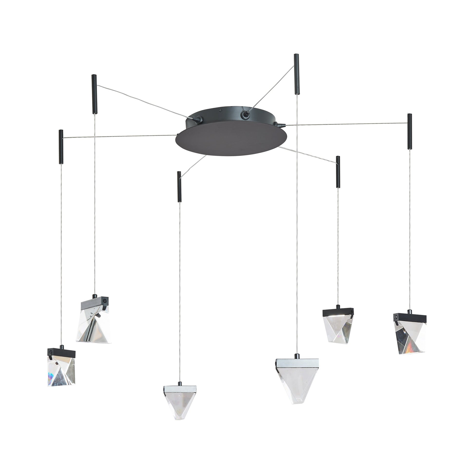 Atlas LED Chandelier in Detail.