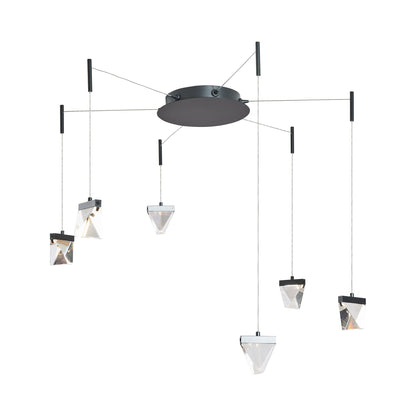 Atlas LED Chandelier in Detail.