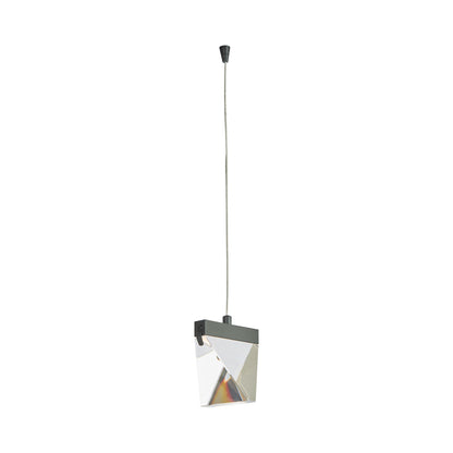 Atlas LED Pendant Light in Matte Black (Without Canopy).