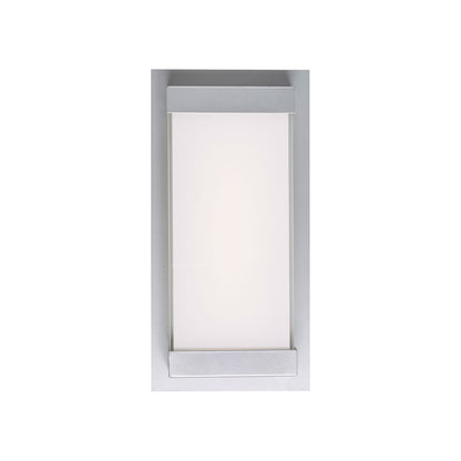 Atom Outdoor LED Wall Light in Silica (12-Inch).