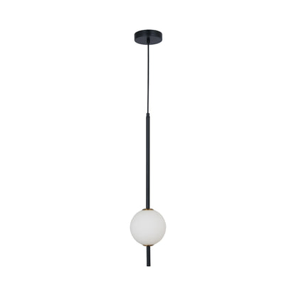 B Ton LED Pendant Light in Matte Black.