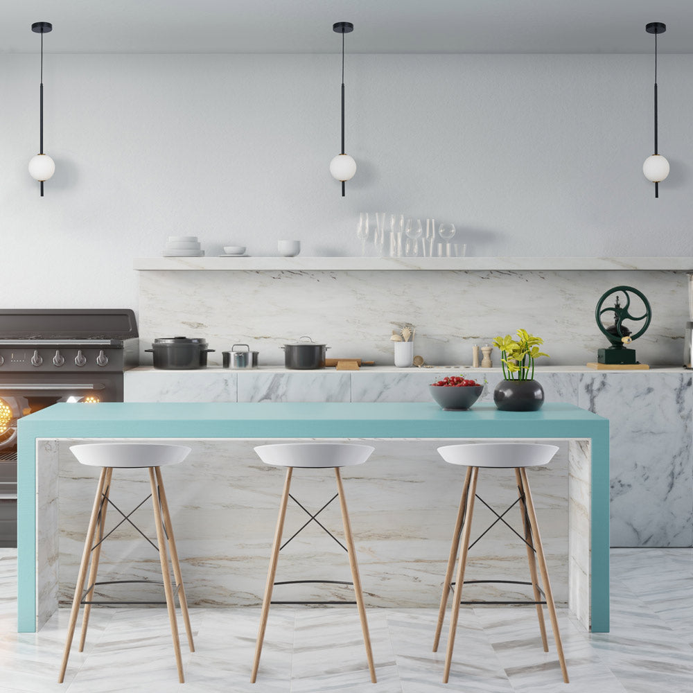 B Ton LED Pendant Light in kitchen.
