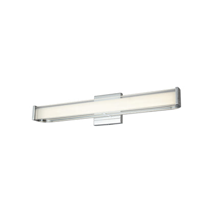 Bend LED Bath Vanity Light in Chrome (24-Inch).